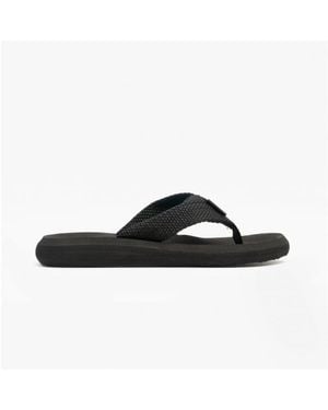 Rocket Dog Sunset Webbing Flat Sandals - Black