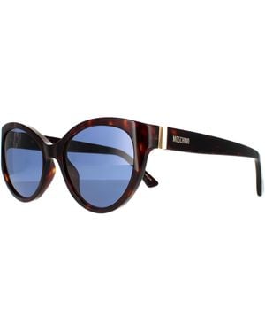 Moschino Sunglasses Mos065/S 0086 Ku Dark Havana - Black
