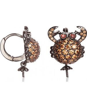 Lancaster Jla-Ear-Crab-4 Ladies Earrings - Metallic