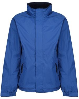 Regatta Waterproof Jacket Dover Polyester Royal - Blue