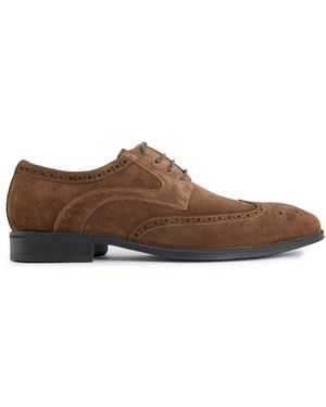 Sole Ldn Guard Brogue Shoes - Brown