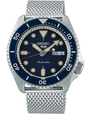 Seiko 5 Sports Srpd71K1 Dial Automatic Watch - Blue