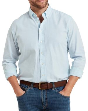 Schoeffel Pale Titchwell Tailored Shirt - Blue