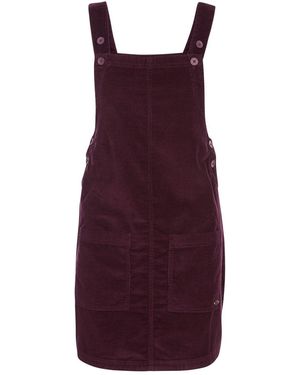 Trespass Casual Dress Twirl Cotton Fig - Red