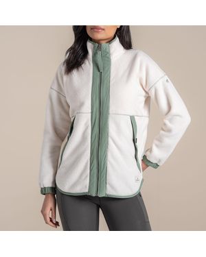 Craghoppers Patterned Kidsy Full Zip Fleece - Grey