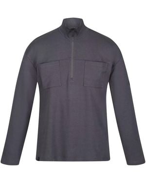 Regatta Fleece Top Ferdo Cotton Dark - Blue