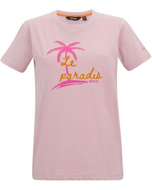 Regatta T-Shirt Filandra Vx Cotton Haze - Pink