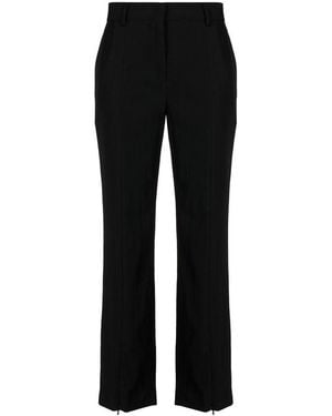 Paul Smith Bootcut Wool Trousers - Black