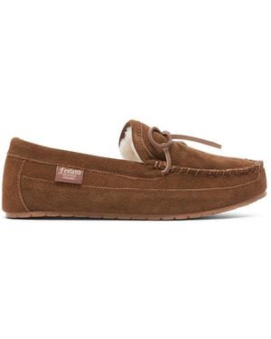 Fenland Sheepskin Sheepskin Moccasin Slipper - Brown