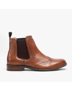 Roamer Tan Blake Chelsea Boots - Brown