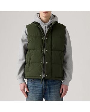 Levi's Puffer Gilet - Green