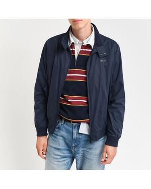 GANT Lightweight Harrington Jacket - Blue