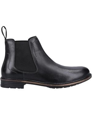 Hush Puppies Chelsea Boots Justin Mixed - Black