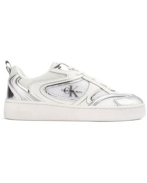Calvin Klein Basket Cupsole Trainers - White