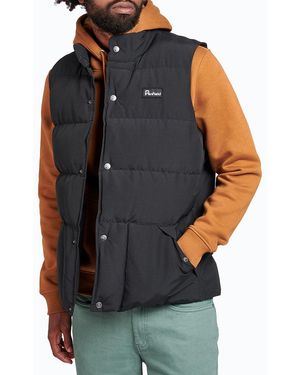 Penfield Outback Buttoned Gilet - Black