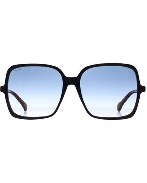 Max Mara Square Gradient Mm0037/S Emme9 Sunglasses - Blue