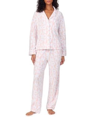 DKNY Long-Sleeve Pyjama Set - Red