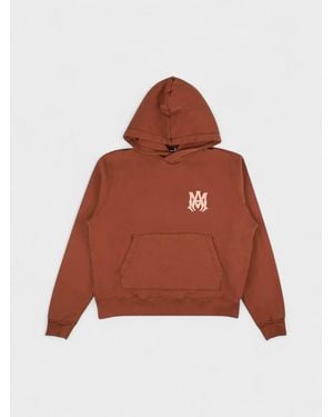 Amiri Ma Core Logo Hoodie Clay Peach - Brown