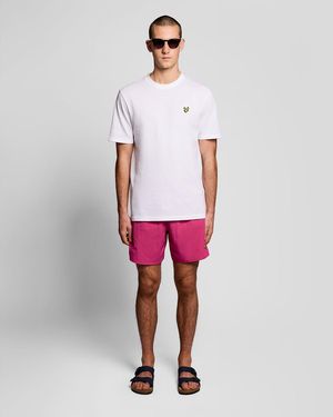 Lyle & Scott Plain Swimshort - Red