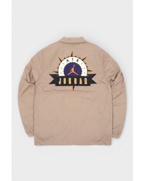 Nike Jordan Mvp Zip-Up Sports Jacket - Natural