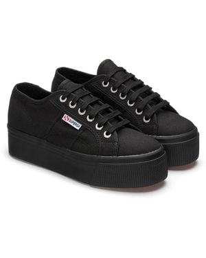 Superga Trainers 2790 Linea Up Down Mixed Full - Black