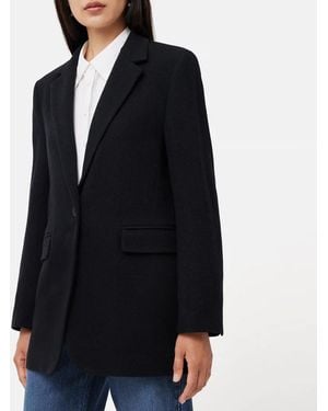 Jigsaw Wool Langford Blazer - Black