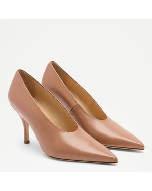 Russell & Bromley Easton Heeled Shoe - Brown
