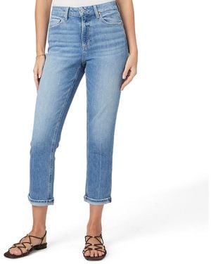 PAIGE Light High Rise Brigitte Boyfriend Jean - Blue