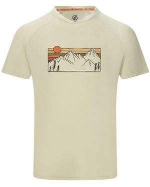 Dare 2b T-Shirt Tech Ii Recycled Polyester Abbeystone - Natural