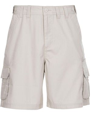 Trespass Cargo Shorts Gally Polyester Mushroom - Grey