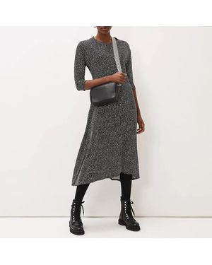 Phase Eight Paris Spot Dress - Black