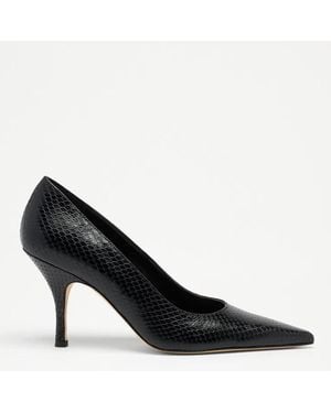 Russell & Bromley Hillcliffe Court High High Heeled Court - Black