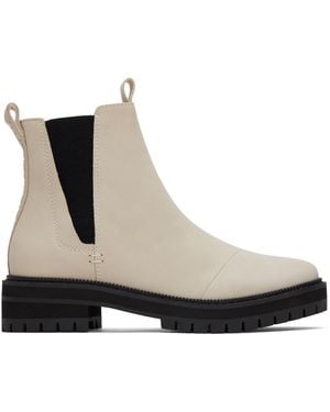 TOMS Dakota Cream Boot - Black