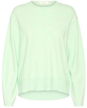 Inwear Mint Cashmere Wool Blend Wiley Jumper - Green