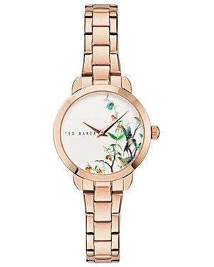 Ted Baker Bkpfls402 Ladies Fleure Watch - Metallic