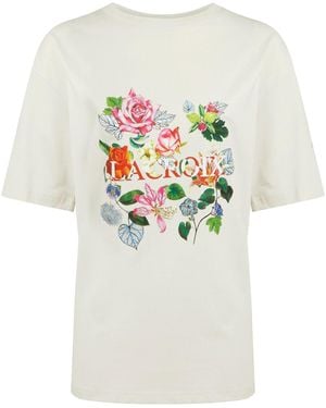 Regatta T-Shirt Christian Lacroix Bellegarde Cotton Pearl - White