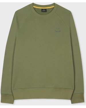 Paul Smith Happy Logo Jumper - Green