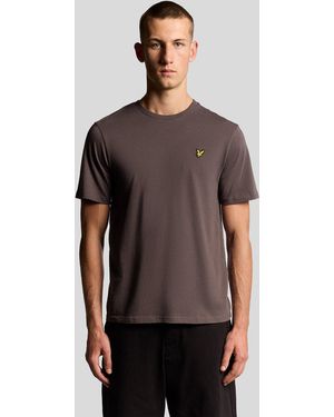 Lyle & Scott Cotton Crew Neck T-Shirt - Brown