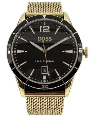 BOSS Mesh Strap Watch Drifter 1513901 - Metallic