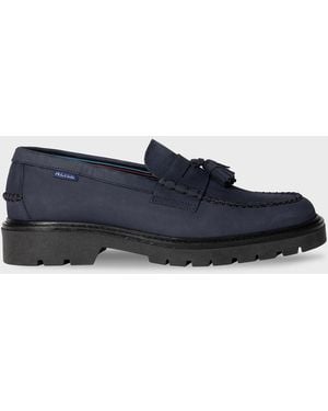 Paul Smith Dark Trento Tassel Loafers - Blue