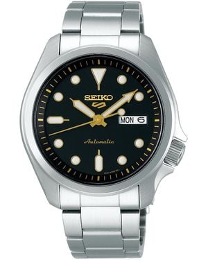 Seiko 5 Sports Srpe57K1 Automatic Watch Dial - Metallic