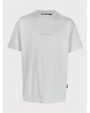 Palm Angels Reverse Logo T Shirt - White