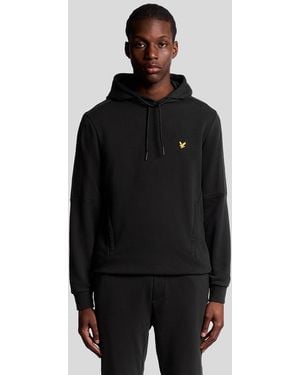 Lyle & Scott Tape Hoodie - Black