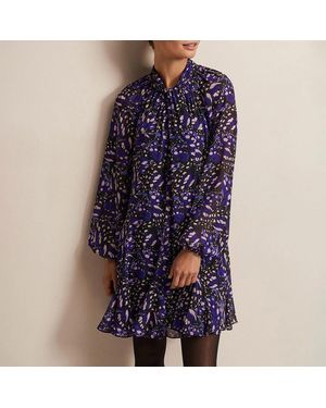 Phase Eight Aleka Swing Dress - Blue