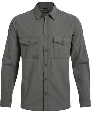 Craghoppers Shirt Kiwi Ii Recycled Polyester Cedar - Grey