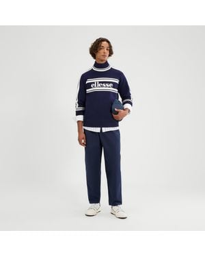 Ellesse Pellini Knitted Jumper - Blue
