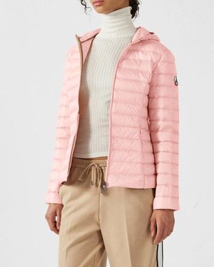 J.O.T.T Cloe Noos Down Hooded Jacket Plain - Pink