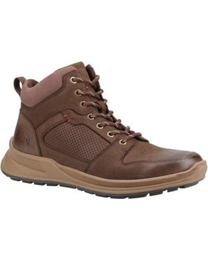 Hush Puppies Ankle Boots Arnie Mixed - Brown