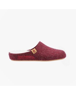 Hush Puppies The Good Slipper Mule Slippers - Red