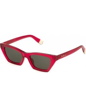 Furla Sfu777V 53 530768 Sunglasses - Red